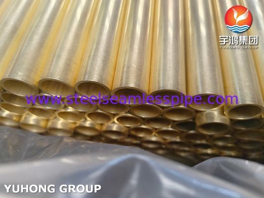 ASTM B111 C44300 O61 لوله برنج آدرالتی لوله مبادله گرما مس بی همایش