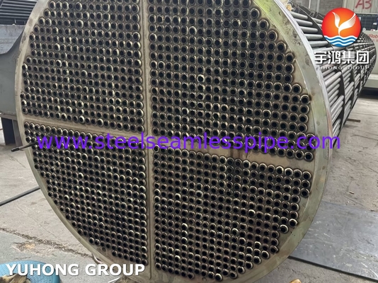 ASME U Stamp Customized Tube Bundle Steel Heat Exchanger لوله بدون درز