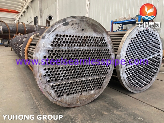ASME U Stamp Customized Tube Bundle Steel Heat Exchanger لوله بدون درز