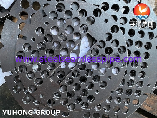 بافل مبادله گرما، صفحه پشتیبانی، ASME SA516 GR.70، NACE MR- 0175 ، MR-0103