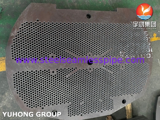 بافل مبادله گرما، صفحه پشتیبانی، ASME SA516 GR.70، NACE MR- 0175 ، MR-0103
