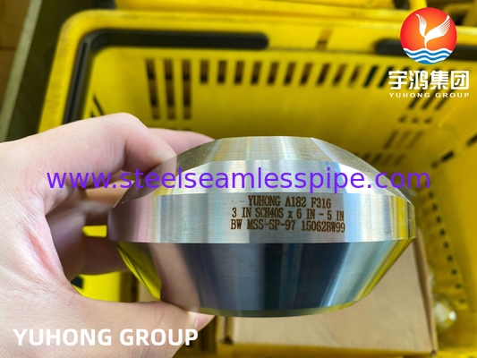 SS Weldolet A182 F316 / F316L خروجی فولادی فولادی