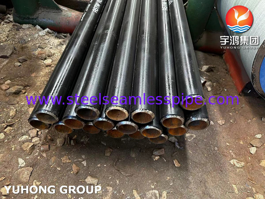 ASTM A335 P9 لوله فولادی آلیاژ بدون دنده برای گرم کننده های آتش