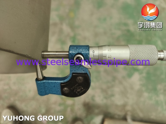 لوله های بی سیم فولاد ضد زنگ EN 10216-5 D2/T1 1.4404 TP316L برای نفت و گاز