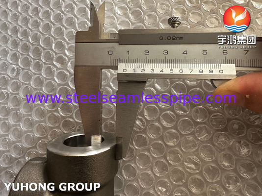 ASTM A182 F92 فولاد آلیاژ 90° آرنج 6000# لوله های ساختگی با فشار بالا