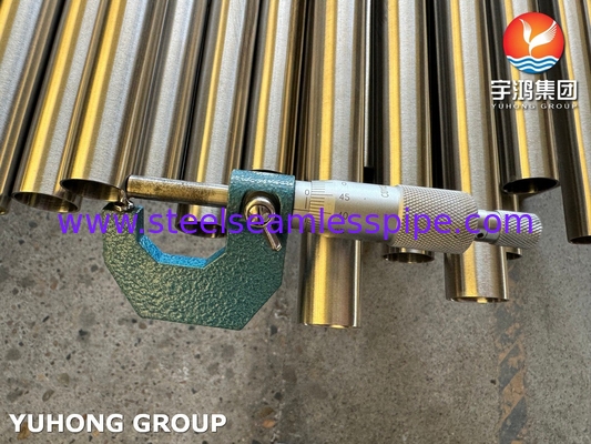 لوله بدون درز از فولاد ضد زنگ ASTM A269 TP304L