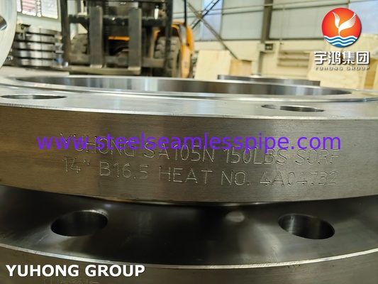ASTM A105 / A105N فلز کربن بر روی فلز ASME B16.5 فلز SORF جعل شده