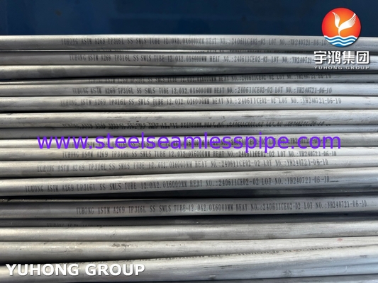 ASTM A269 TP316L لوله های فولادی فولادی فولادی فولادی فولادی فولادی