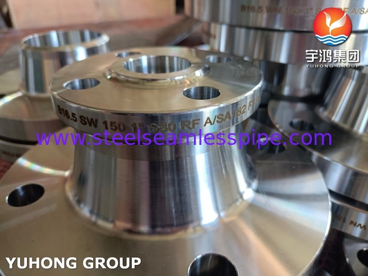 ASTM A182 F316L فولاد ضد زنگ فلانج جوشکاری B16.5 SWRF
