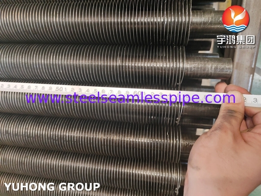 ASTM A179 دستگاه خشک کن دانه های نوع G با لوله بدون درز آلومینیوم Al1060 Fin