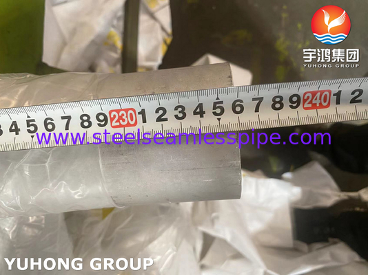 ASTM A312 لوله بدون درز فولاد ضد زنگ برای خدمات دمای بالا S30815 253MA