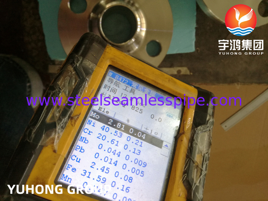 ASTM B564 Incoloy 825 / UNS N08825 فلنج گردن جوش آلیاژ نیکل