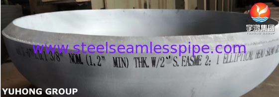 ASTM SA240 SS321 سر بیضوی و پایان ظرف برای ظروف تحت فشار