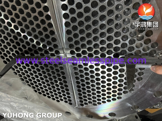 ورق لوله از فولاد ضد زنگ ASTM A403 WPS304L-S برای مبادله گرما
