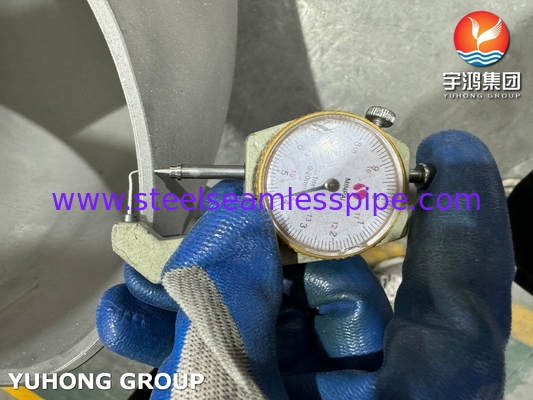 ASTM B366 UNS N08810 آلیاژ 800H لوازم جانبی بُت ولد 180 درجه خم
