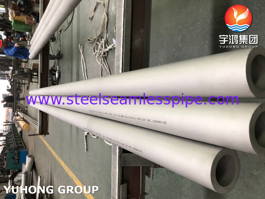 ASTM A312 316Ti دیواره ضخیم لوله فولاد ضد زنگ مقاومت قوی در برابر خوردگی