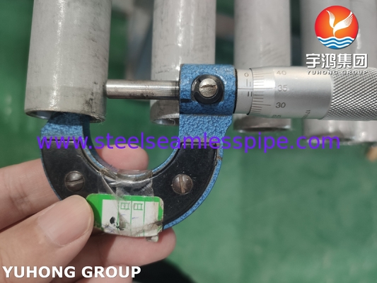 ASTM A213 TP347 1.4550 لوله بدون درز برای دیگ و مبادله گرما
