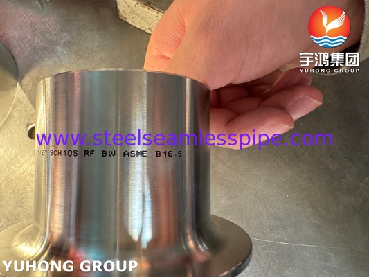 B16.9 لوازم جانبی بُت ولد ASTM A403 WP304 پای های پیوسته ای از فولاد ضد زنگ