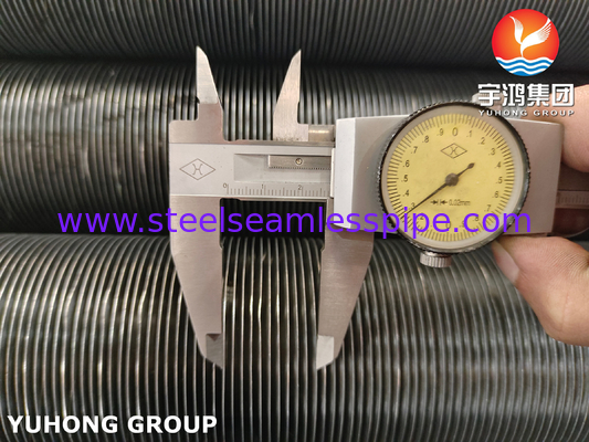 ASTM A210 GR.A1، لوله فلز کربن با نوار آلومینیومی، 100٪ ECT