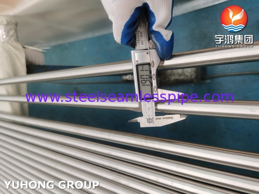 ASTM A249 TP316L BA لوله های جوشیده شده فولاد ضد زنگ برای دیگ و مبادله گرما