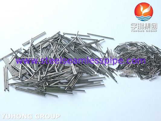 SUS304 SUS316L ، لوله های سرکه ای فولاد ضد زنگ با دقت بالا برای سنسورها و ابزارها