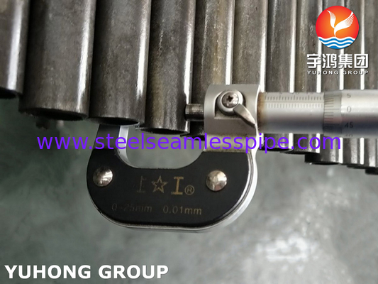 EN10216-2 TC2 P235GH 1.0345 لوله دیگ بخاری بدون درز فولاد کربن