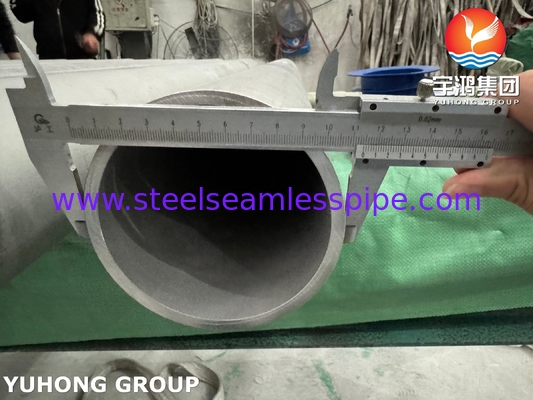 EN 10216-5 1.4462 / UNS S32205 SAF Duplex 2205 لوله های بدون درز از فولاد ضد زنگ