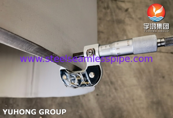 ASTM A358 کلاس 1 TP316L لوله EFW فولاد ضد زنگ برای خدمات دمای بالا