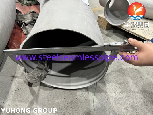 ASTM A403 WP316L-S فولاد ضد زنگ 90 درجه خم طراحی سفارشی