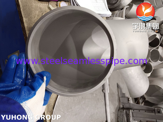 ASTM A815 UNS S32750 لوازم جانبی از فولاد ضد زنگ Super Duplex 90 درجه LR Elbow