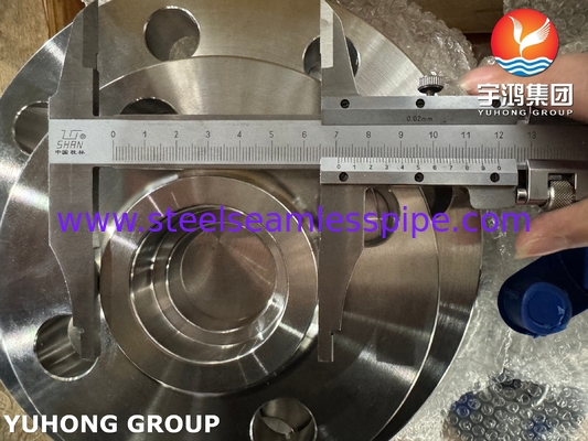 ASTM A182 F53 SWRF فلنج سوپر دوپلکس 2507 / S32750 فلنج جوش سوکت