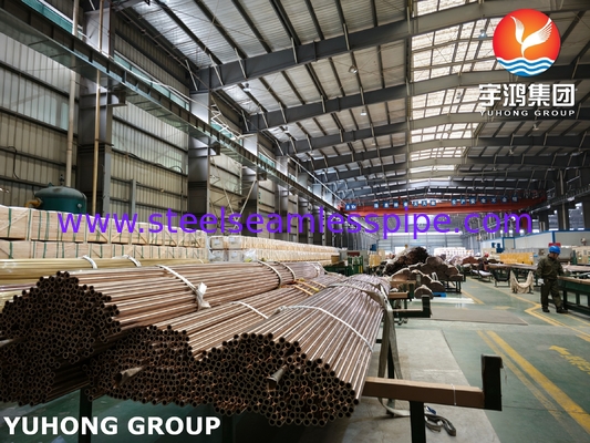 لوله های آلیاژ مس ASTM B111 C70400 لوله های بدون درز