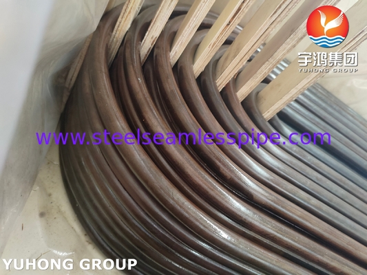 ASTM A179/ASME SA179 لوله بدون درز فولاد کربن لوله U Bend لوله مبادله گرما