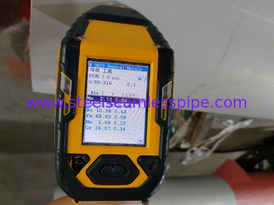 TP316L لوله DSAW EN 1.4404 برای تصفیه آب فاضلاب ASTM A358 استاندارد