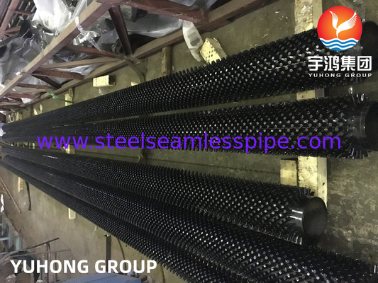 ASTM A213 T9 آلیاژ فولادی با لوله بالدار 13Cr Stud Radiant Coil