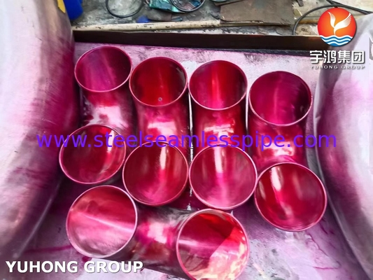 لوازم جانبی فولاد ضد زنگ 180 درجه خم ASTM B366 فولاد غیر کانن