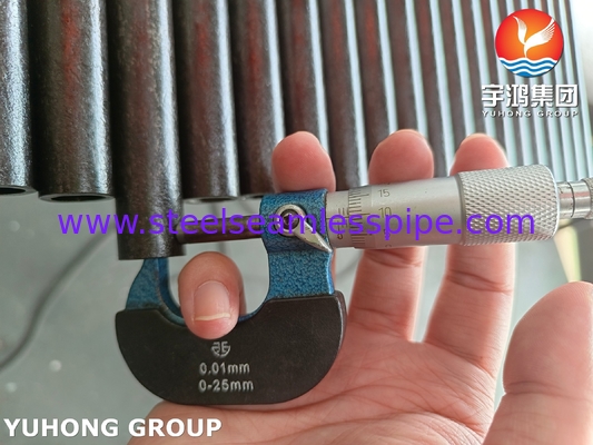 ASTM A334 / ASME SA334 درجه 6 لوله بدون درز از فولاد کربن لوله مبادله گرما