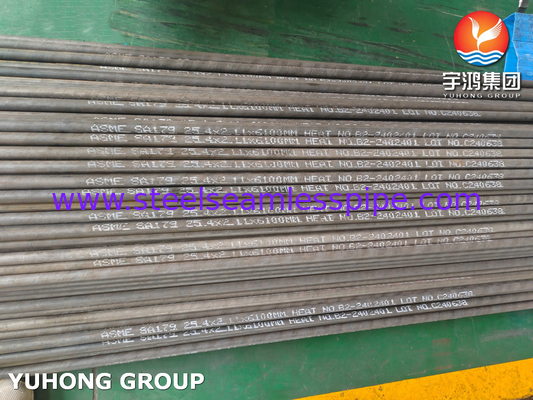 ASME SA179 KCS لوله بدون درز فولاد کربن برای مبادلات گرما HIC SSC آزمایش شده