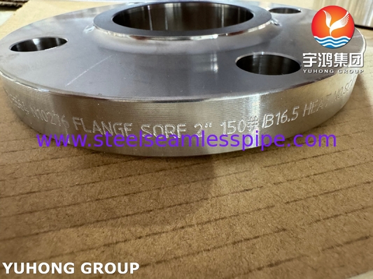 ASTM B564 UNS N10276 فلز آلیاژ نیکل Slip On Flange / Hastelloy C276 SORF فلز