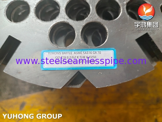ASME SA516 درجه 70 فلز کربن فلز برای مبادلات گرما NACE MR0175 سازگار