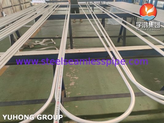 304L لوله های خم U بی سیم فولاد ضد زنگ ASME SA213 TP304L کاربردهای مبادله گرما