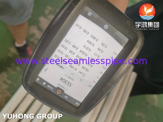 304L لوله های خم U بی سیم فولاد ضد زنگ ASME SA213 TP304L کاربردهای مبادله گرما