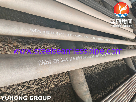 ASTM A333 / ASME SA333 GRADE 6 لوله / لوله بدون درز برای استفاده در دمای پایین