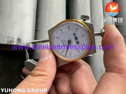 ASME SA213 TP316L لوله های بدون درز از فولاد ضد زنگ برای کاربردهای نیروگاه