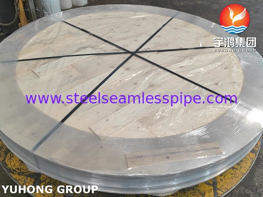 ASME SA516 درجه 70N فلز کربن دیسک حلقه ای جعل شده برای ظروف تحت فشار