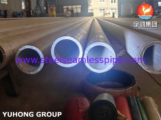 لوله بدون درز فولادی ضد زنگ ASME SA213 ASTM A213 ترشی شده و آنیل شده آنیل روشن برای کاربرد تجهیزات نفتی