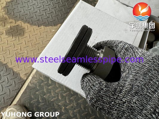 A105 فولاد کربن فیتینگ رشته Hex سر پلگ ASTM A105 ASME B16.11