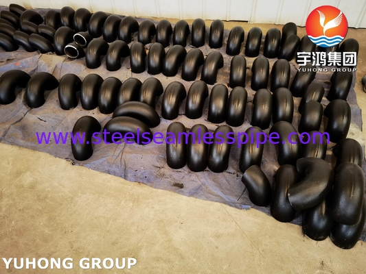 180° مچ 90° مچ A234 WP11 WP22 BW SR لوازم جانبی بدون درز فولاد آلیاژ برای بخاری آتش