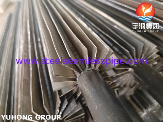 304 لوله ی بالدار ASTM A249 نوع طولی U-Bend برای صنعت پتروشیمی