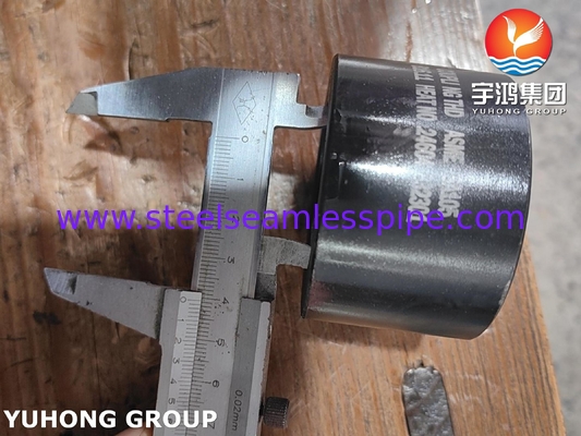 لوازم جفت شده فولاد ضد زنگ ASME SA105 B16.11 3000 NPT نیمه اتصال با استاندارد B16.11